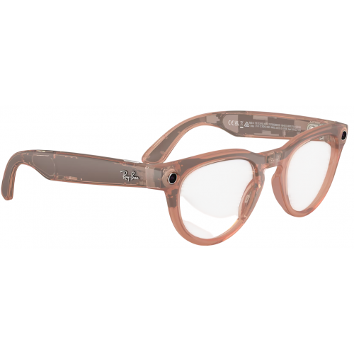 Умные очки Ray-Ban Meta* Headliner Gen 2 Matte Peach, Фотохромные линзы Clear to Grey Transitions (RW4013), размер L